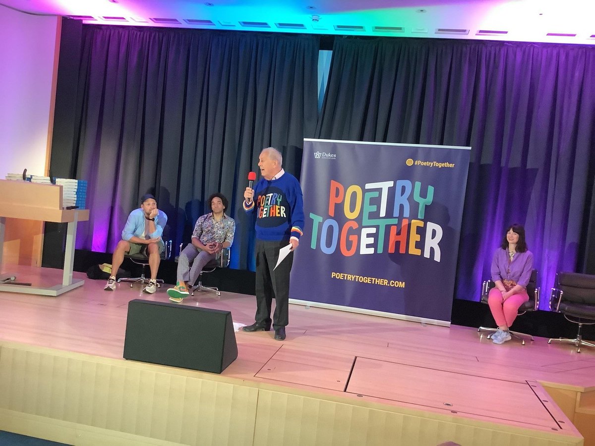 A big thank you to Mrs Rao and Miss Posnanska who took some of our Year 5 and 6 pupils to the British Library this week
The children attended as part of the #PoetryTogether event and got to meet both @GylesB1  and Children's Laureate @JosephACoelho.