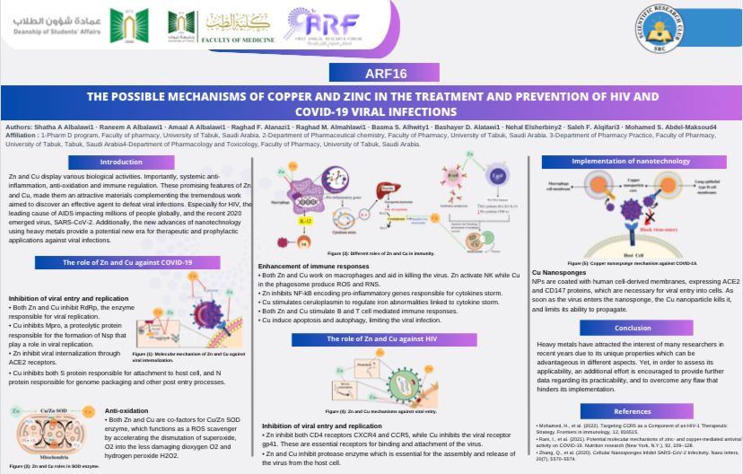 RazaSmjs's tweet image. يتقدم مجلس تحرير SMJS-MET بتهنئة محررينا شذى البلوي، رنيم البلوي، آمال البلوي، رغد المحلاوي ورغد العنزي وذلك لحصولهم على المركز الثالث في الملتقى السنوي الأول للأبحاث المقام بكلية الطب في جامعة تبوك.