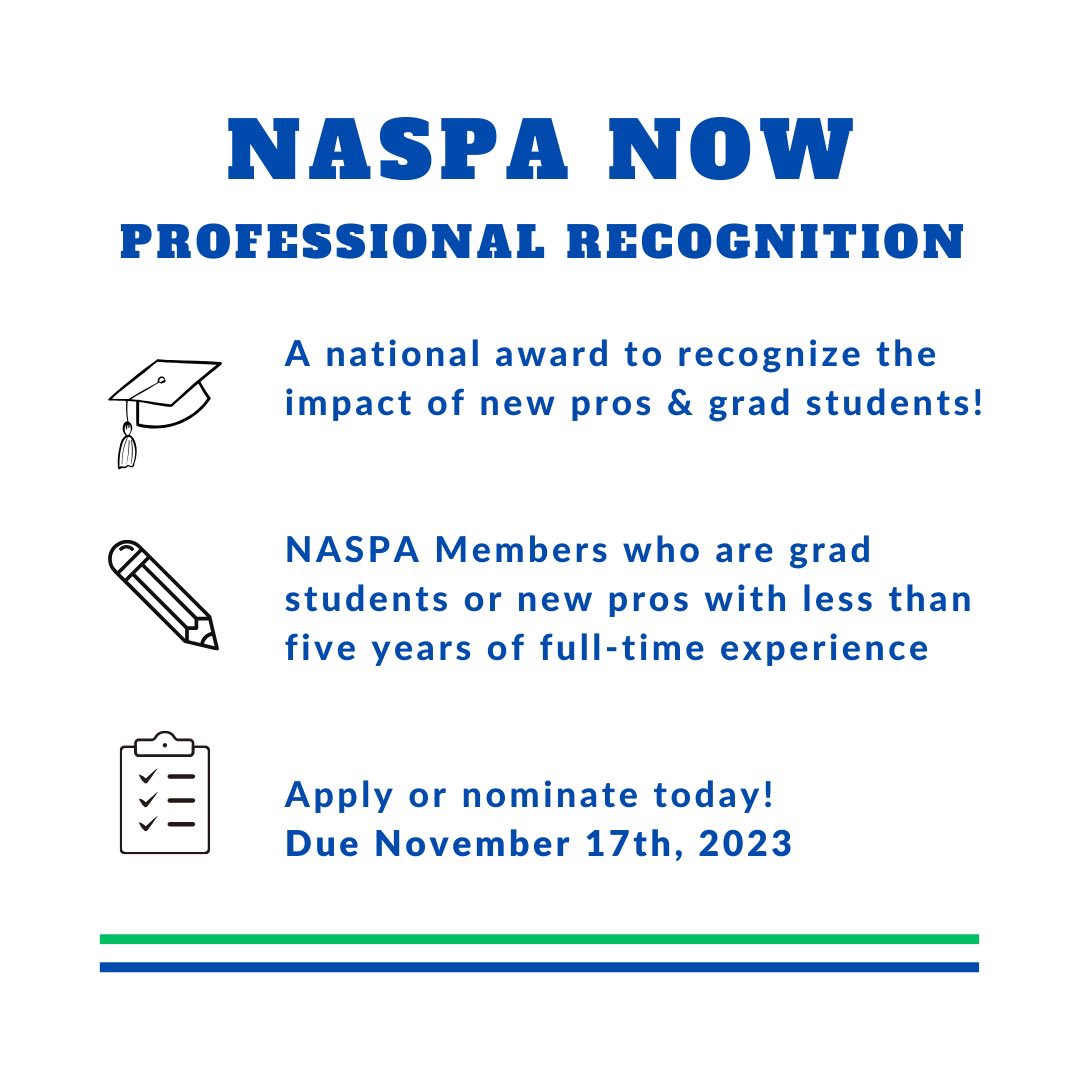 NASPA NPGS SC tweet media