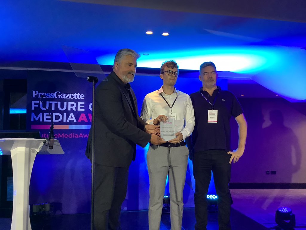 <a href="/GlidePlatform/">Glide Publishing Platform</a> <a href="/FT/">Financial Times</a> <a href="/TheSun/">The Sun</a> <a href="/KyivIndependent/">The Kyiv Independent</a> Digital Storytelling winner at #FutureMediaAwards is <a href="/FT/">Financial Times</a> for Inside North Korea's oil smuggling: triads, ghost ships and underground banks