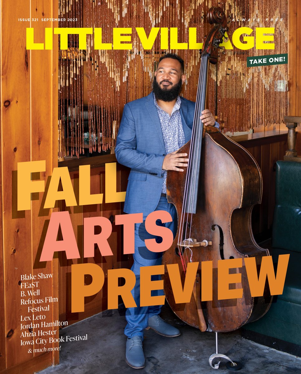 LittleVillage's tweet image. ON STANDS NOW: Little Village September 2023 - A guide to fall events in Eastern and Central Iowa

🍂 Find a copy bit.ly/lvlocations
🍂Read online littlevillagemag.com/lv-september-2…
🍂 Subscribe to home delivery littlevillagemag.com/subscribe

Cover photo of Blake Shaw by Sid Peterson