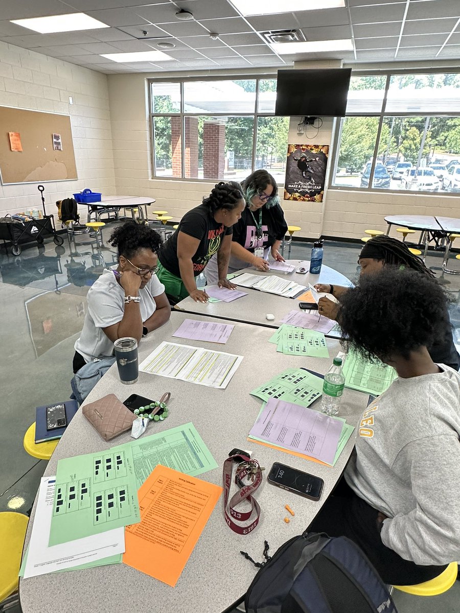 ICOACHWiley's tweet photo. Happening Now!!! Unpacking and planning for Writing Instruction. #engagement #Seventy #winning @FultonCoSchools @CherisseCamp @RonaldBMaxwell https://t.co/00LPxhpaWI