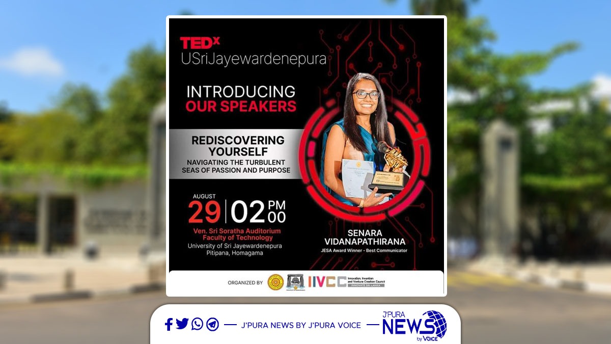 JpuraNews's tweet photo. TEDxUSriJayewardenepura: the first ever event of its kind organized by a university in Sri Lanka, was successfully concluded on 29. 08.2023 at FOT, @usjp.
For more details visit:
https://t.co/rBDeLBmrNj
#JpuraNews
#JpuraVoice
#OfficialMediaAndBroadcastingUnit
#USJ
#SriLanka https://t.co/pDPLGDklwO