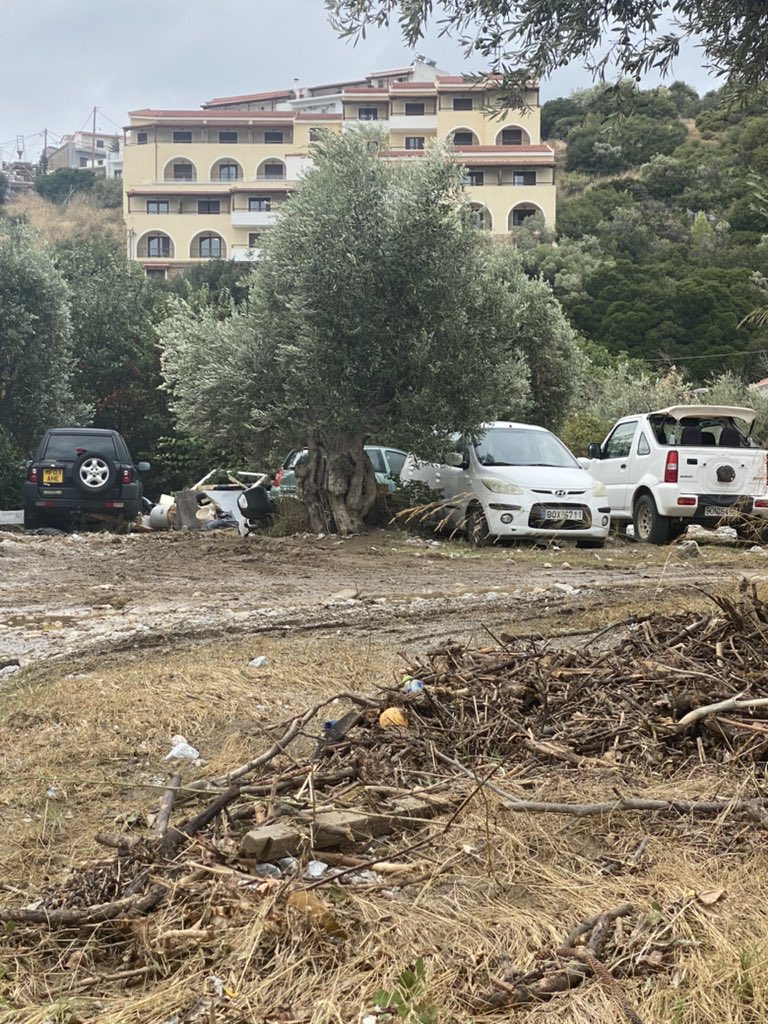 messing01's tweet photo. #skiathos the rain has started again along with thunder and lightning.  Earlier today storm damage https://t.co/Jg0nBrk58v