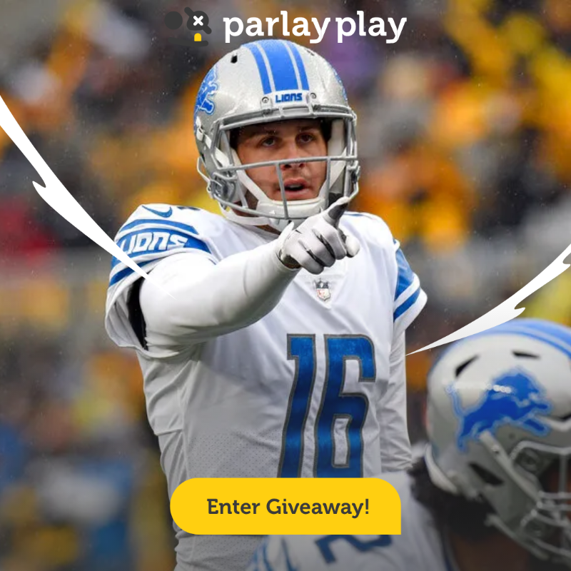 parlay_play's tweet photo. 🚨 Primetime Promo 🚨

The NFL season kicks off tonight, so let’s celebrate! For one lucky winner, we’ll giveaway $1 in promo funds for every Passing Yard Jared Goff throws for tonight! 

Contest Rules:
-Like and Retweet
-Follow @parlay_play
-Reply with your ParlayPlay username https://t.co/BtzuAhY75I