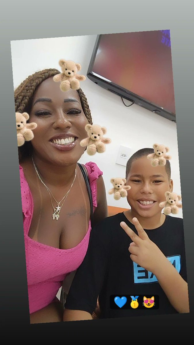 O meu primeiro amor 🩵🥹 eu te amo muito filho 🧑🏽🥇