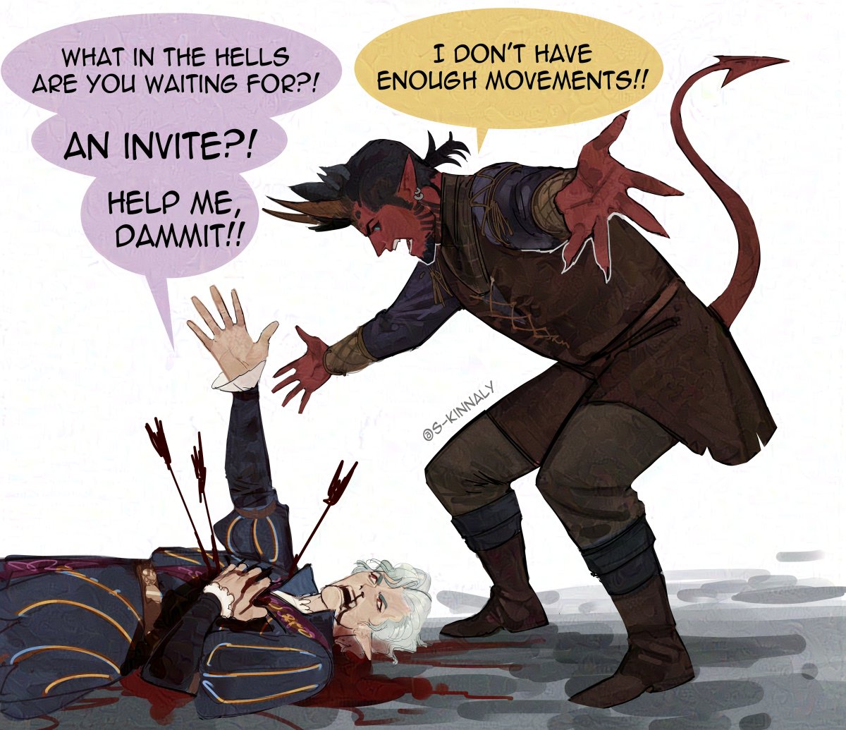 I've been busy. I freakin love this game #BaldursGate3