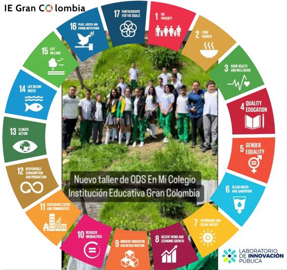 luisadelapavam's tweet photo. #IEGranColombiaManizales ODS en mi colegio. Segunda edición 2023. @RosaMatallana @leonidaslopezm @leonida84301474 @SecEducacionMz @elipacheca https://t.co/XZmtwG8ecL