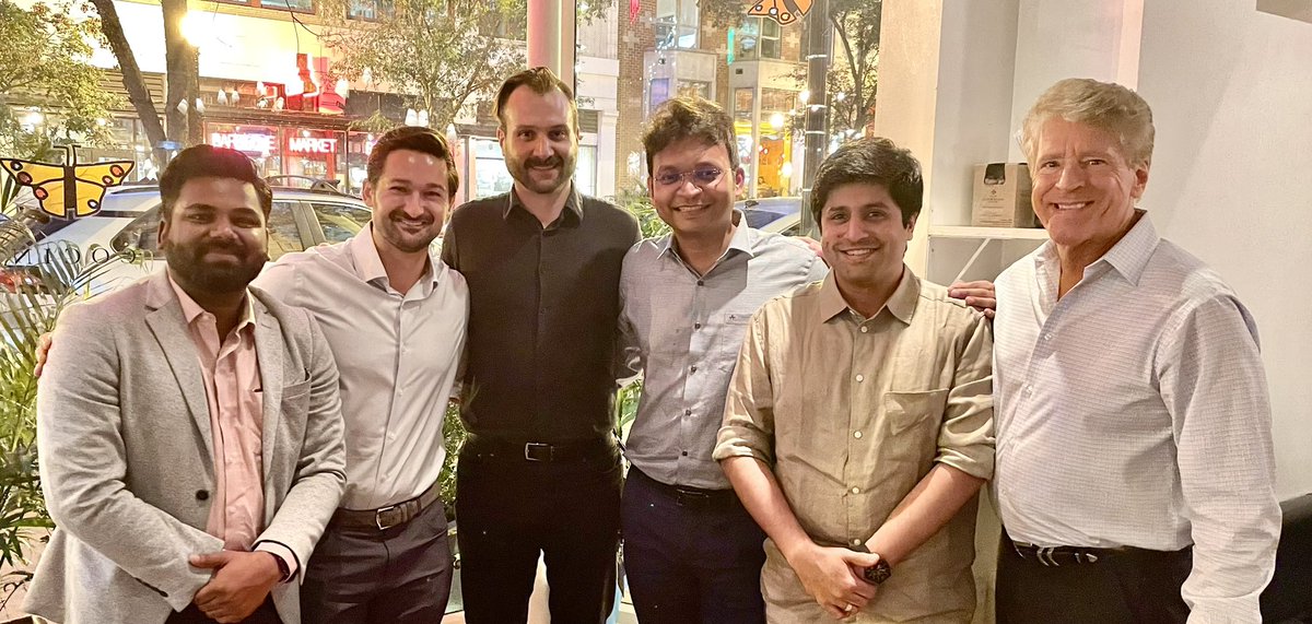 viewlift's tweet photo. Our CEO @CRichardAllen had an incredible evening with @MSE visionary minds, @ZacharyLeonsis and @christhorman. 🌟

Big shoutout to our colleagues Nimesh Johri, Satish Verma, and Shashank Sachan, who've come from India to lead the @viewlift team in launching MSN this season. ✨ https://t.co/rhoOguUN6G