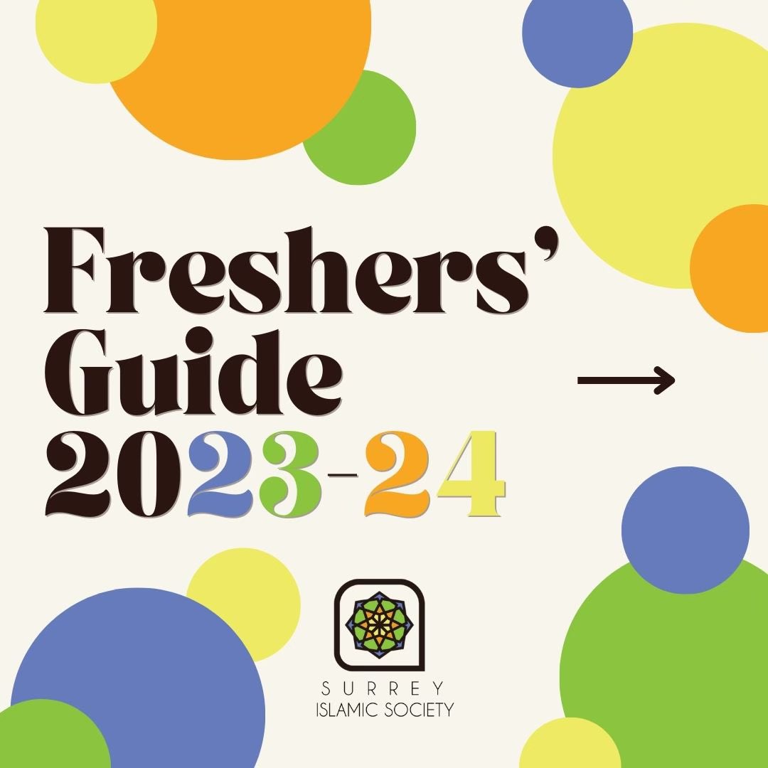 surreyisoc's tweet photo. السلام عليكم ورحمة الله وبركاته 
Everyone, but more specifically Freshers! 🚨

We have compiled all the MUST-HAVE knowledge in a guide for a Muslim student at Surrey. https://t.co/pmB8g1KYru