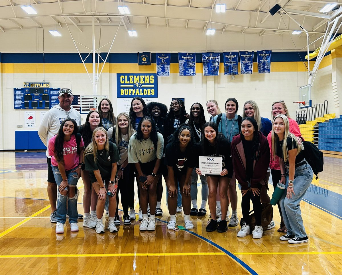 Clemens Volleyball tweet media