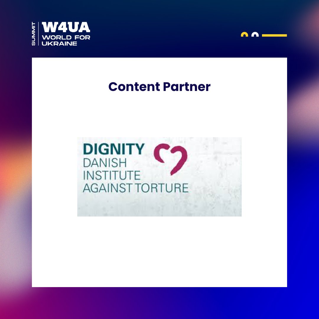 🤝 We are excited to unveil our partnership with Dignity, an esteemed organization dedicated to combating torture and promoting human rights #W4UA #DignityInstitute #PartnershipForChange #HumanRightsAdvocacy #RoadmapToFreedom #TogetherWeRise #StandForJustice #GlobalChangeMakers