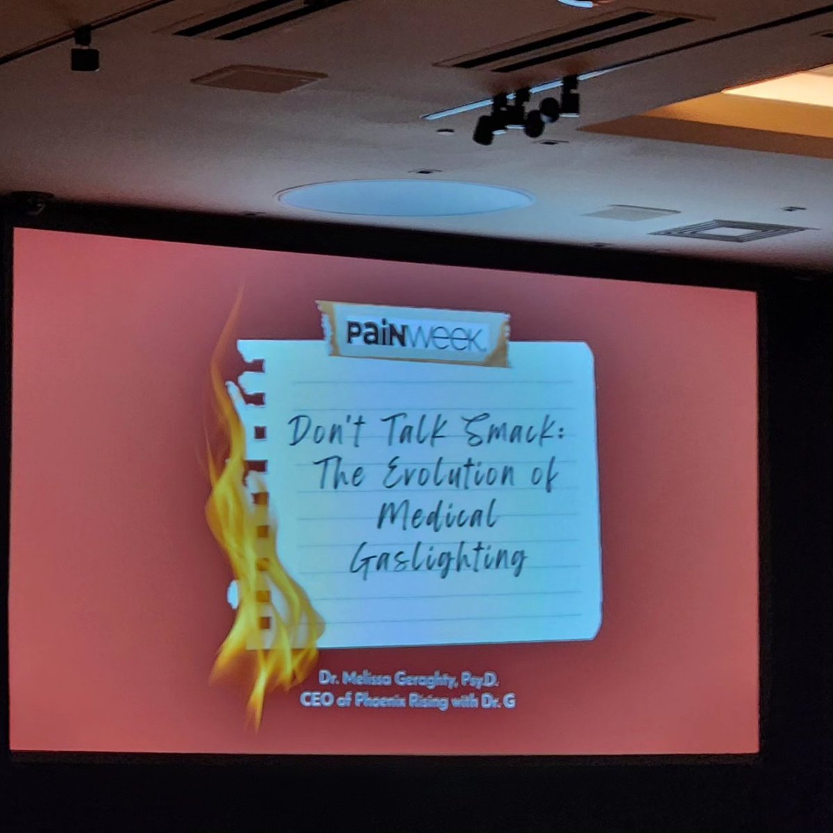 MindfulDrG's tweet photo. I loved all the great conversations I had with the audience in my first @PAINWeek workshop of the day. Thank you to all those who attended!
#MedicalGaslighting #ChronicPain #ComplexMedical #RareDisease https://t.co/KrH53DLqUk