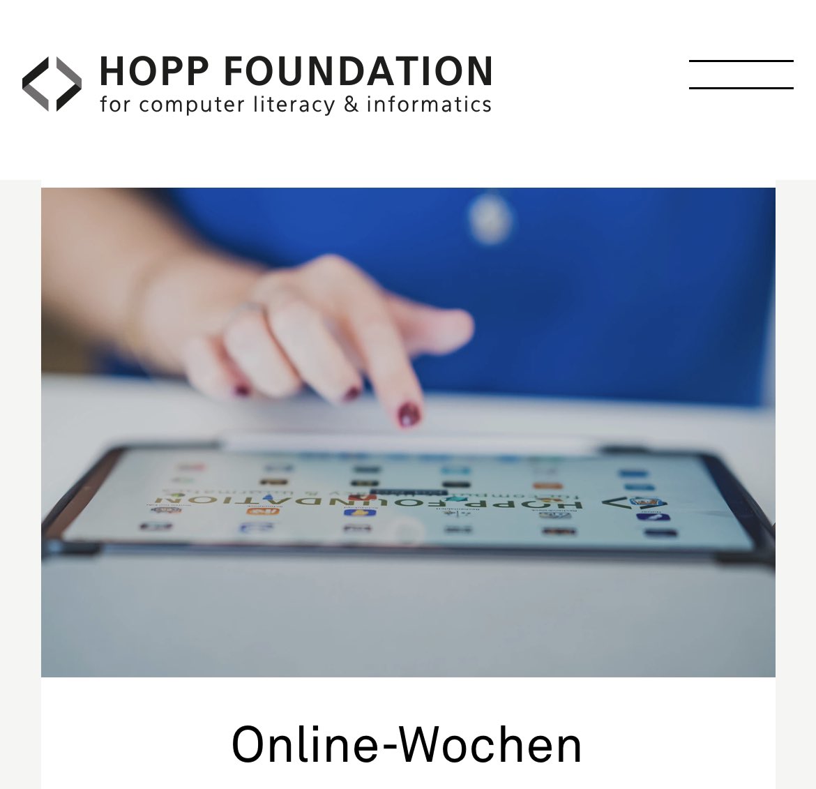 Cornelia (@coolschooltoday) on Twitter photo #twlz Die Online-Wochen der <a href="/HoppFoundation/">HOPP FOUNDATION</a> sind wieder da! 🎉🎉
Die ersten zwei Oktoberwochen gibt es wunderbare Angebote! 🧡 Da heißt es schnell sein 😊
hopp-foundation.de/lehrer/online/ #twlz Die Online-Wochen der <a href="/HoppFoundation/">HOPP FOUNDATION</a> sind wieder da! 🎉🎉
Die ersten zwei Oktoberwochen gibt es wunderbare Angebote! 🧡 Da heißt es schnell sein 😊
hopp-foundation.de/lehrer/online/