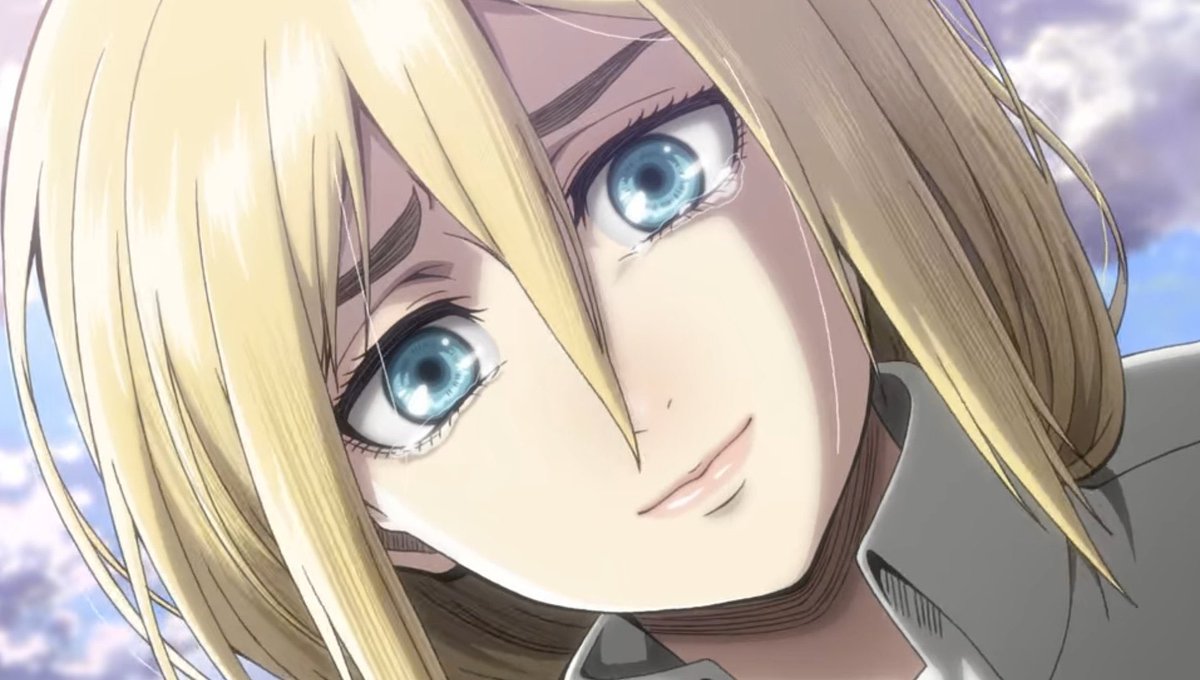 Phoenix_Pog's tweet photo. Anyways Ymir and Historia are canonically lesbians 💞 https://t.co/spYpGwKhmZ