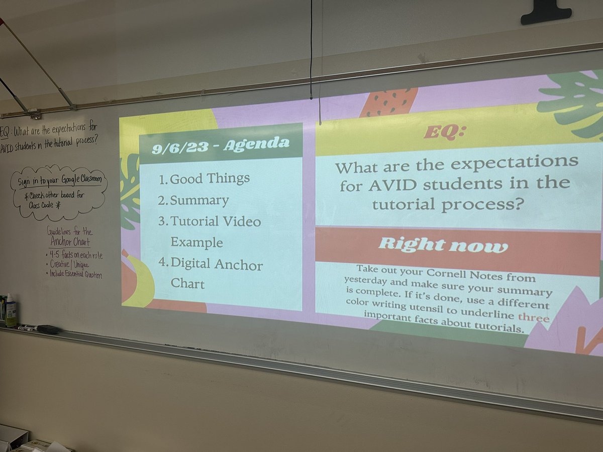MrsPurvis17's tweet photo. Scholars are doing so well at creating digital anchor charts in AVID today! We’re getting prepared for tutorials ☺️ https://t.co/rLJn2VdY3I