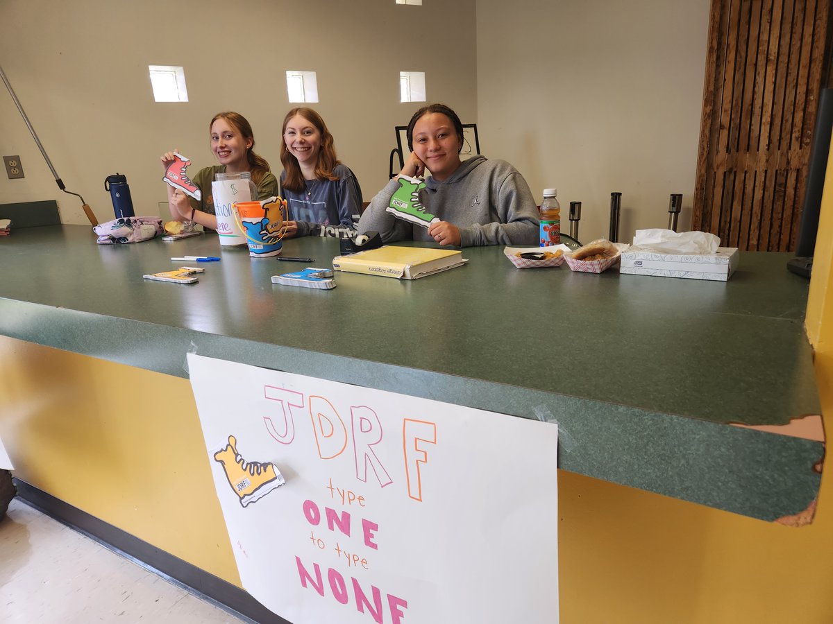 FZNPlayers's tweet photo. Don't forget to donate to JDRF! Let's take Type I to Type None! Your Panther Players will be collecting money at lunch all week! https://t.co/uEmqs1e3SY