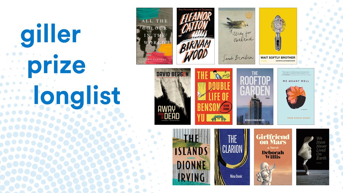 The @GillerPrize longlist has been announced! See which books have been nominated and start placing your holds: ow.ly/OvI550PIprC

#GillerPrize #ScotiabankGillerPrize