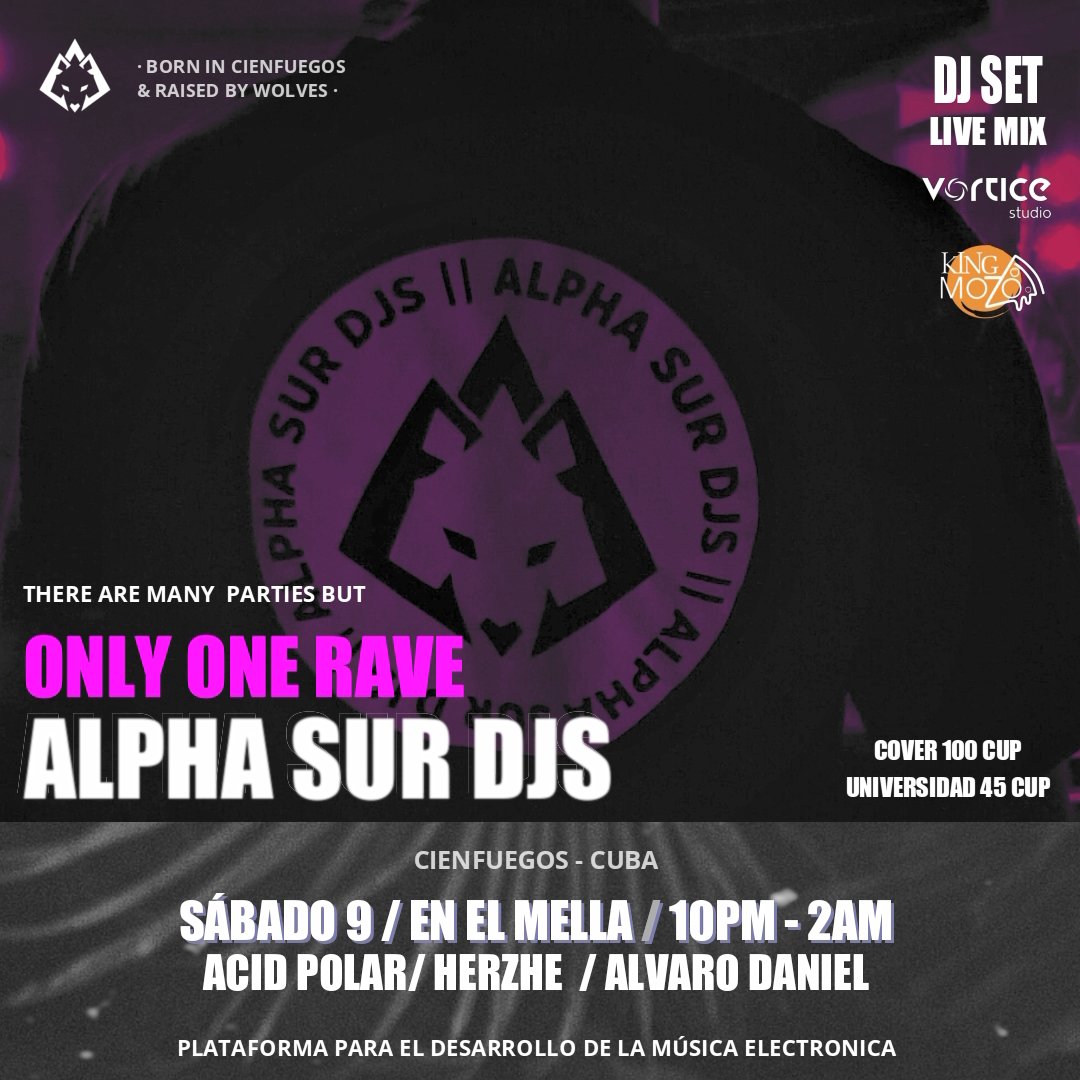 Alpha Sur Dj's 🐺 tweet media