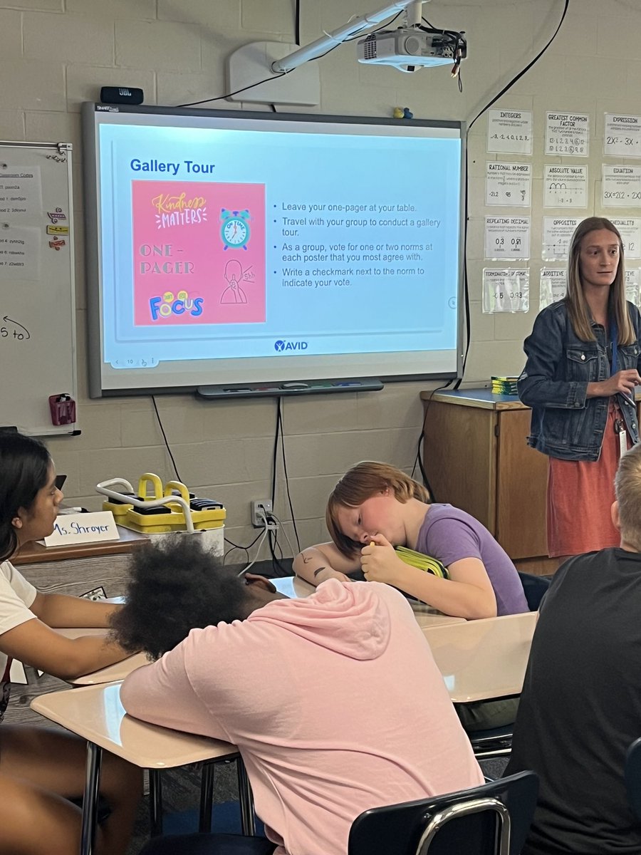 Between cycles of W.I.N. Time this year, all students are engaged in <a href="/AVID4College/">AVID</a> Advisory activities. Up first, Relational Capacity! Students are busy creating one-pagers for classroom norms ➡️ great collaboration! <a href="/vmsroyals/">Valley Middle School</a> <a href="/GFPSAVID/">GFPS AVID</a>