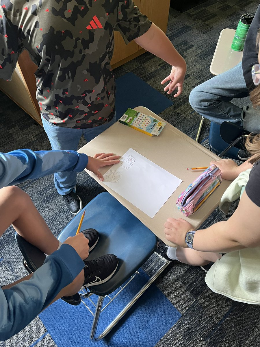 LisaVojacek's tweet photo. Between cycles of W.I.N. Time this year, all students are engaged in @AVID4College Advisory activities. Up first, Relational Capacity! Students are busy creating one-pagers for classroom norms ➡️ great collaboration! @vmsroyals @GFPSAVID https://t.co/PN3Mrg65J1