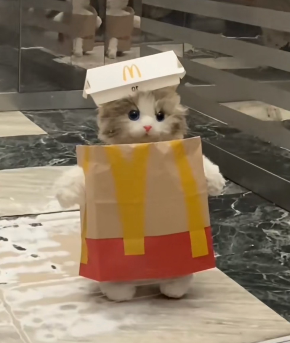 McDonalds's tweet image. when ur being mean to me this is who ur being mean to