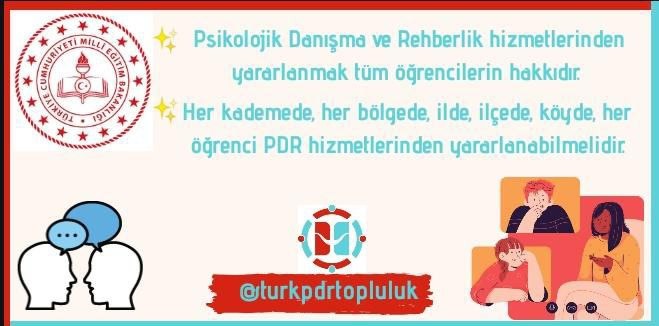 Aylar önce her 100 öğrencisi bulunan okullara psikolojik danışman ataması yapılacak şekilde PDR normu düzenlenecek sözünün tutulmasını bekliyoruz. Her öğrenci psikolojik danışmanlık ve rehberlik hizmetlerinden eşit bir şekilde yararlanma hakkına sahiptir #OkulPsikolojikDanışmanı