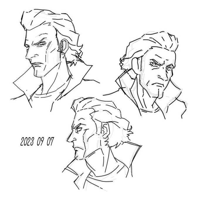 今日はここまでです

原稿すみのラクガキ模写 