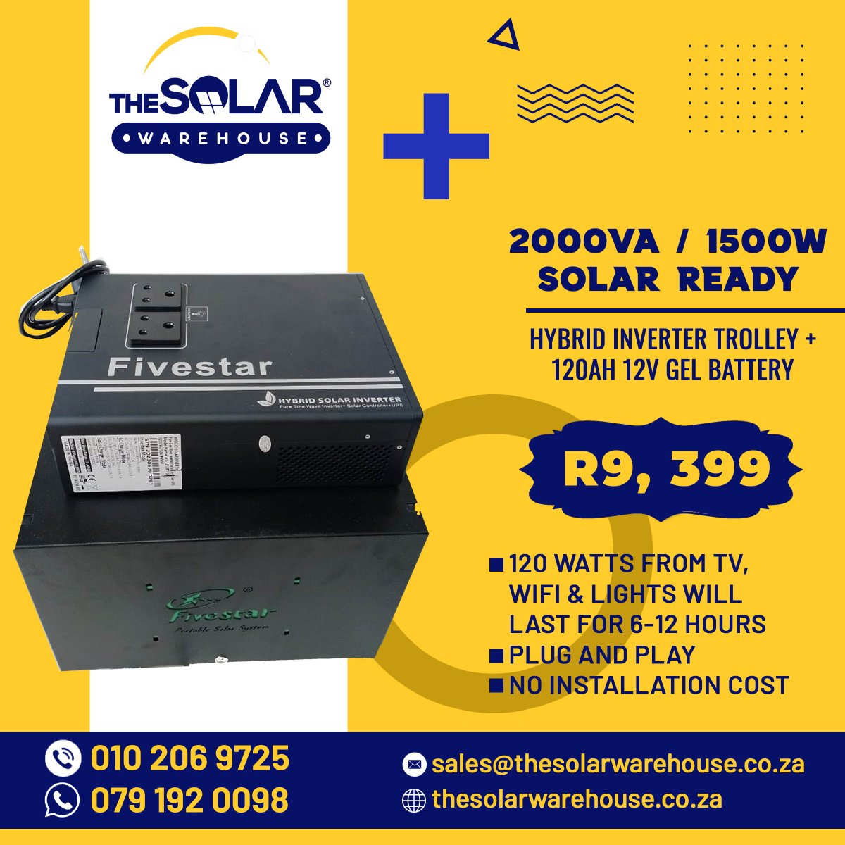 warehouse_solar's tweet photo. https://t.co/ixL92Xut2Z #Loadshedding #Eskom #EskomGauteng https://t.co/oONOgmLDxf