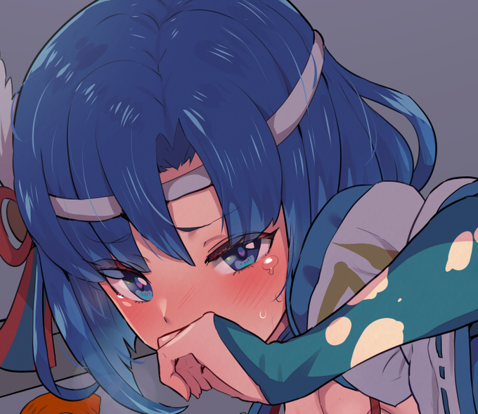 和の装いなカチュアさん絵完成。渋R-18、ニジエ、Fantia無料プランにそれぞれアップしましたので、最寄りのSNSでどうぞ。 