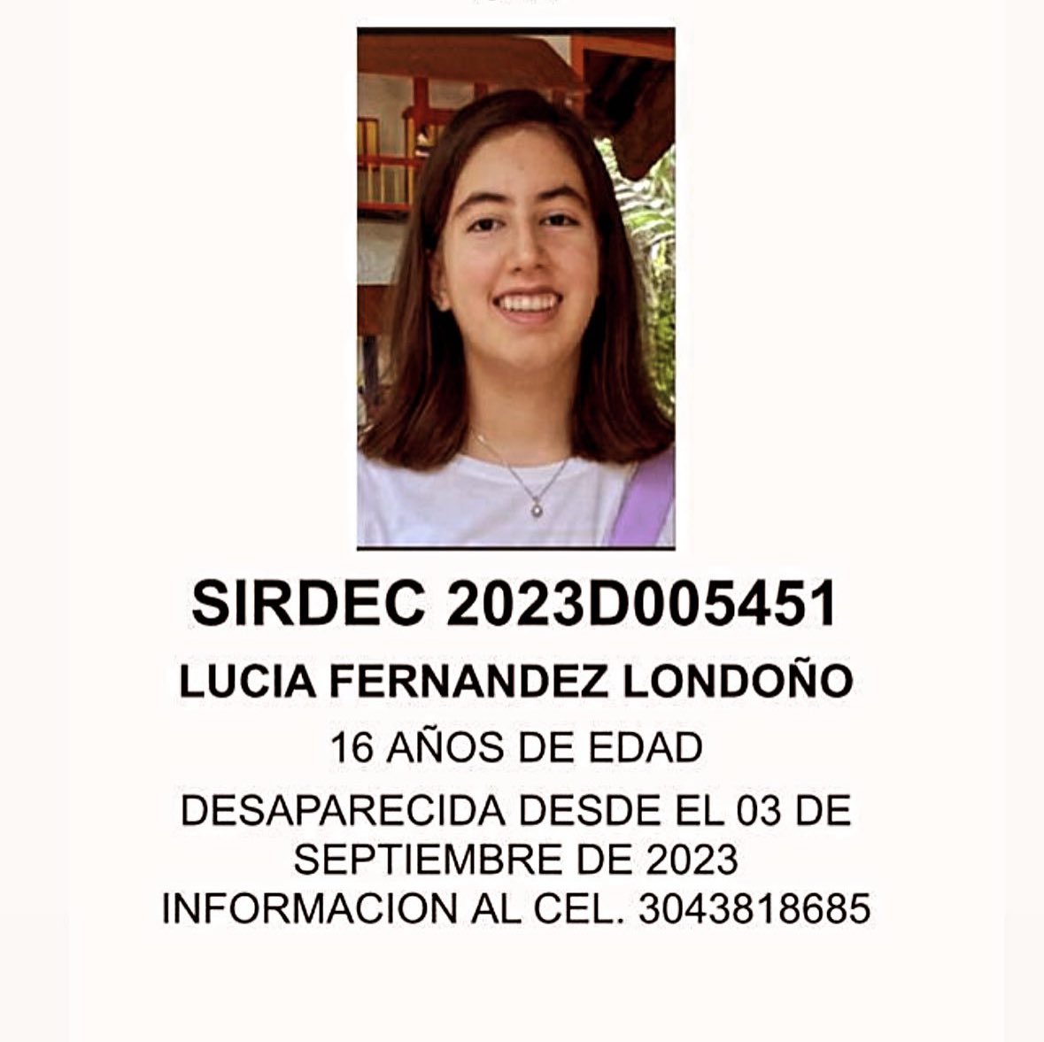 jarizabaletaf's tweet photo. Es la prima de uno de mis mejores amigos, les pido de corazón replicar sin pausa 🙏🏼 https://t.co/eIM1anx4rG