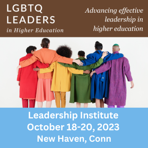 We are pleased to join with @CapellaU in honoring @dicksenese as he retires from his role as President. We will recognize his work with Capella and with us (as our Treasurer) at the Leadership Institute in October. Join us in New Haven: lgbtqleaders.net/professional-d…