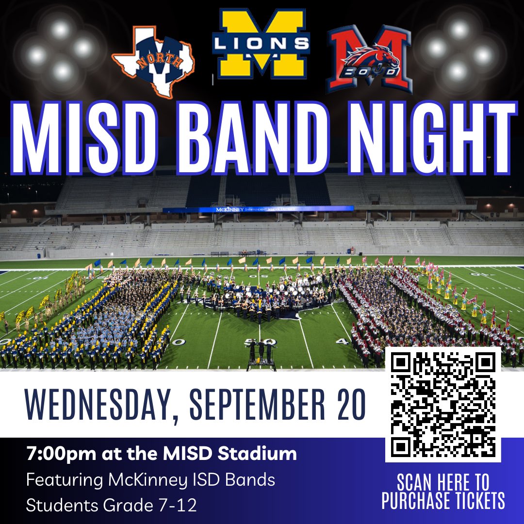 Come see us at MISD Band Night! events.ticketspicket.com/agency/67a3406…