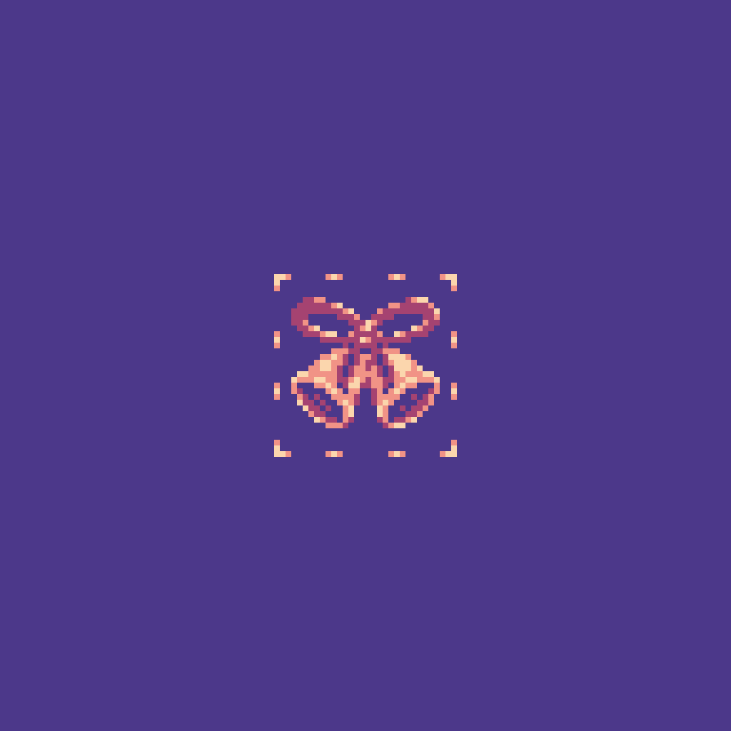 PixelsPolyb's tweet photo. Simple icon stuff.

Palette: #peachbliz by @Qirlfriend_ 

255th #pixel_dailies - #bells
@Pixel_Dailies #pixelart https://t.co/2r8MEo3Rs1