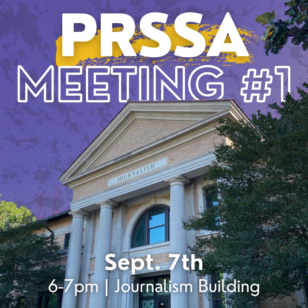 PRSSA at LSU 🐯 tweet media