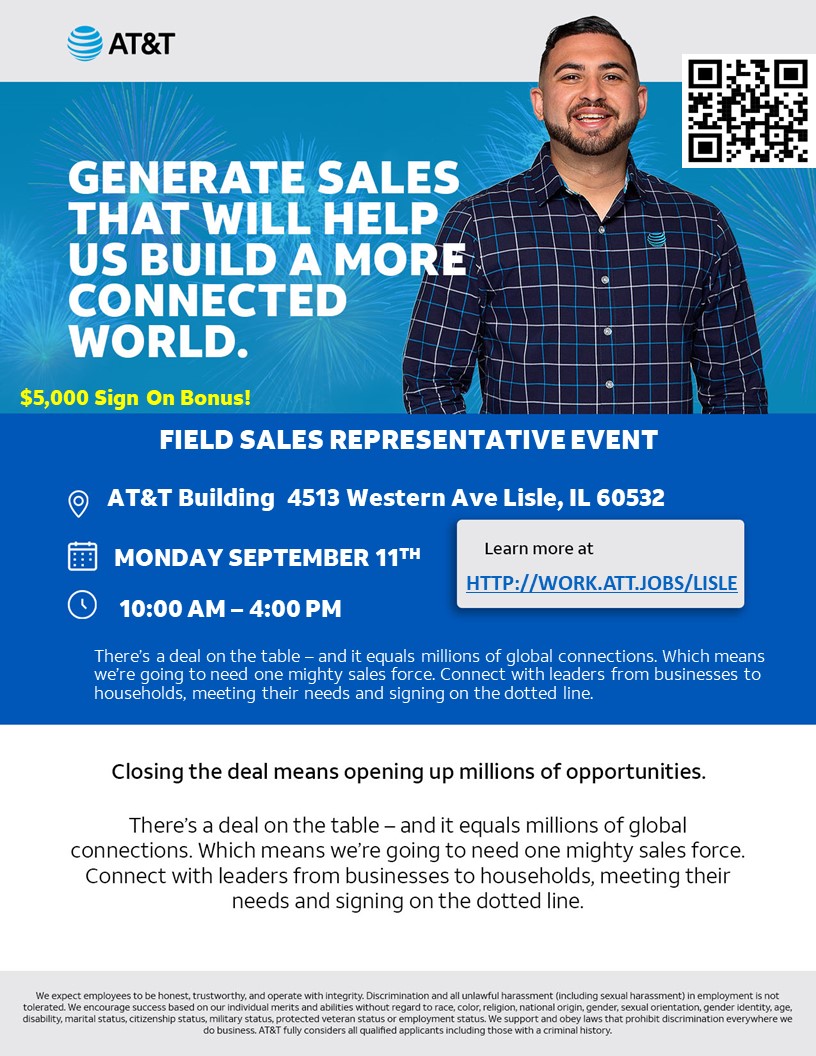 Come meet AT&amp;T #HiringManagers and potentially update your status to joining #LifeAtATT!
