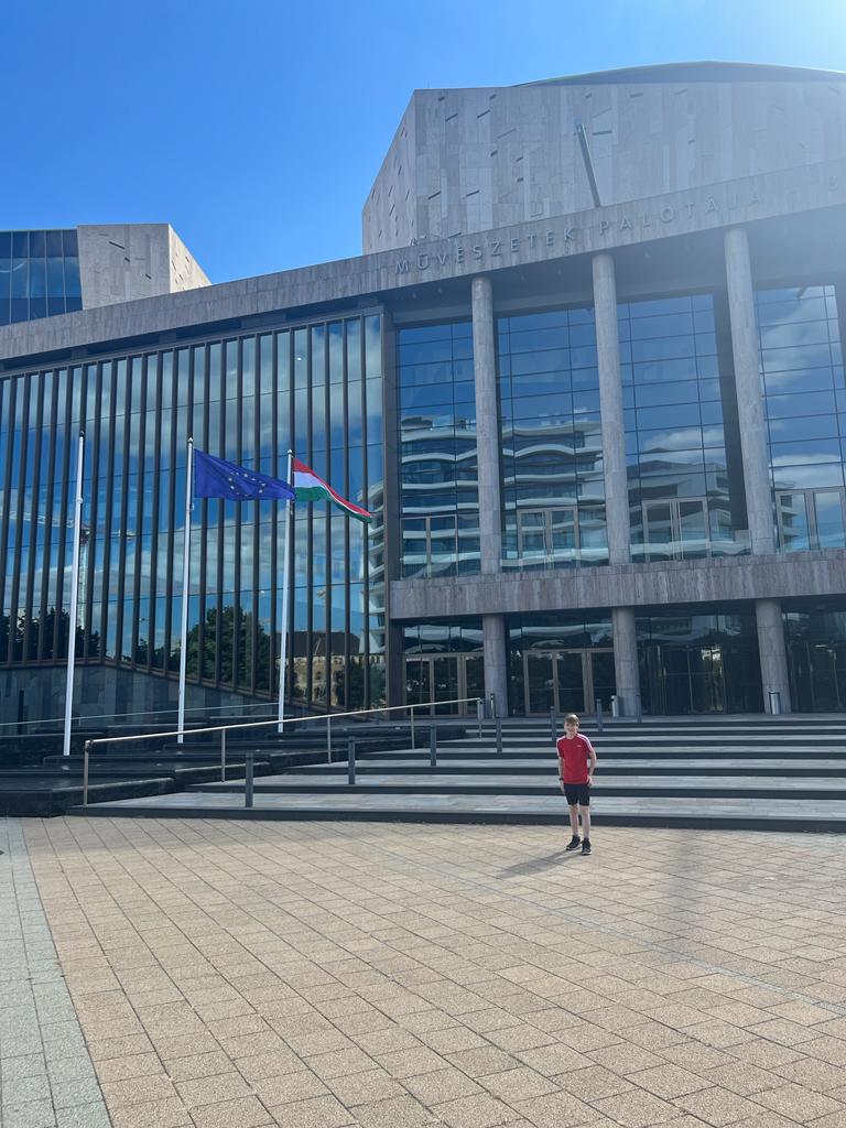 TrinityBoysChoi's tweet photo. Not many 13 year old boys get played #HappyBirthday by the #BudapestFestivalOrchestra and #IvanFischer! Happy birthday Oliver! Here he is at #Müpa #Budapest where he performs #Yniold in #PelleasetMelisande at the weekend #Debussy https://t.co/QGZkfG4MOA