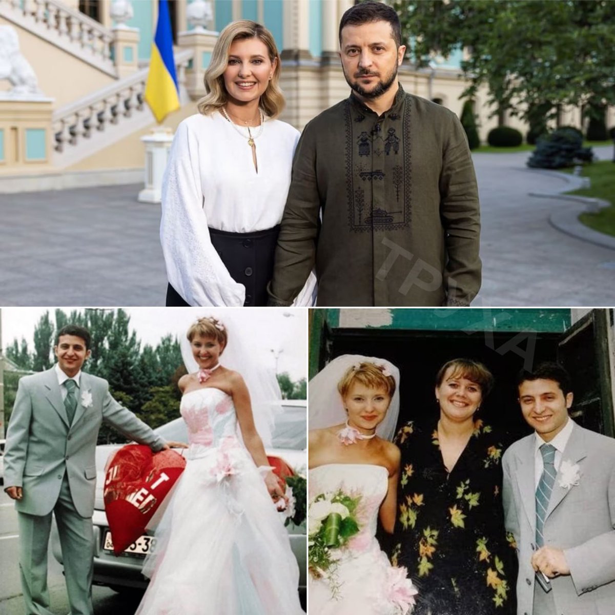 Maks_NAFO_FELLA's tweet photo. Volodymyr and Olena Zelensky are celebrating a porcelain wedding today!

💍They have been together for 20 years https://t.co/5Xg702mF1C