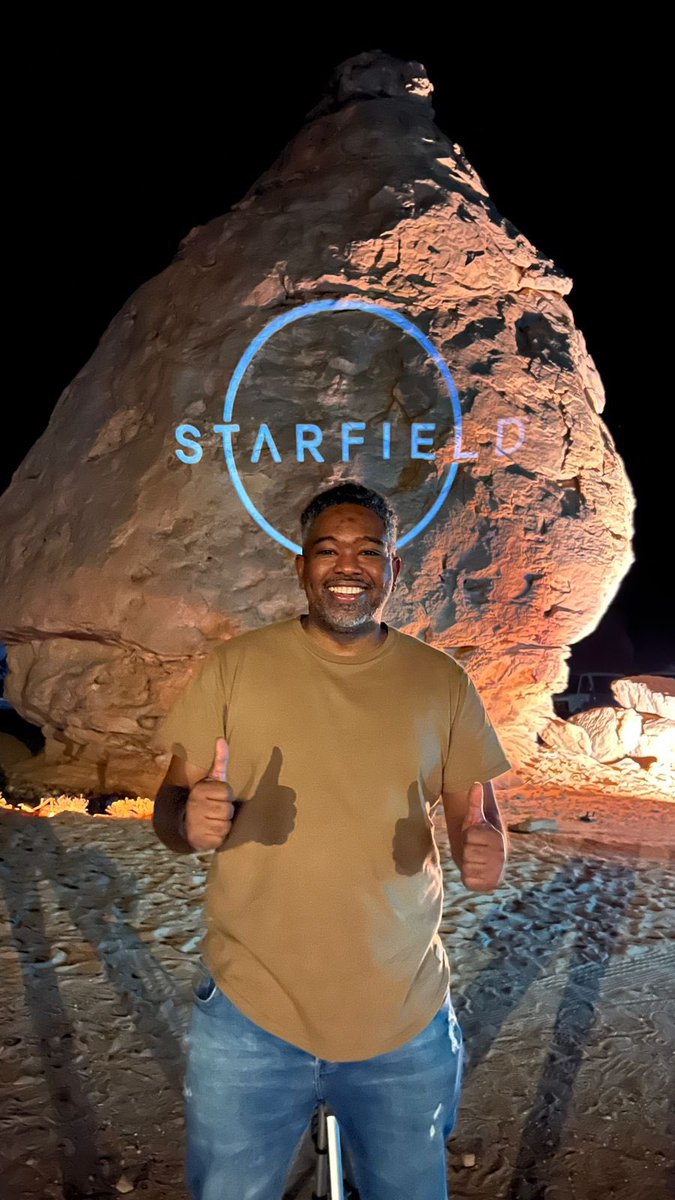 VGA4A's tweet image. جانب من تواجدنا في حدث تدشين لعبة #Starfield في العلا 🇸🇦🎮

شكرًا لكل من @Xbox_Saudi @bethesda_me @XboxArabia 🙏🏻

#intothestarfieldme #StarfieldinALULA