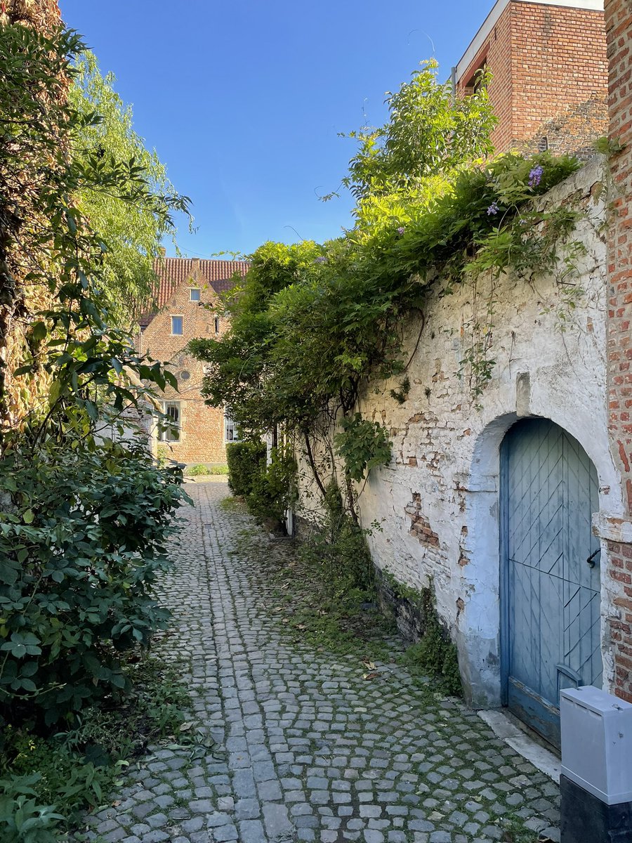 A corner of the Beguinage in Mechelen