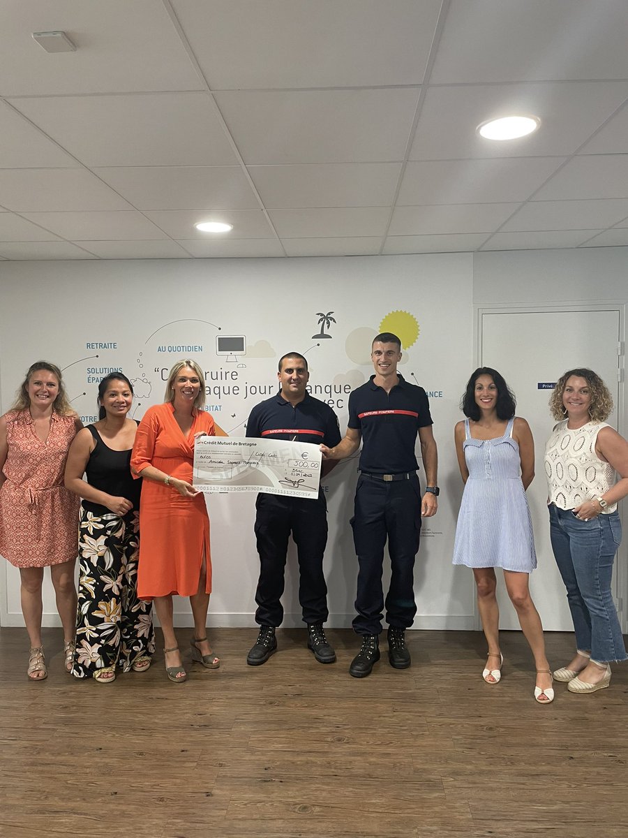 Le Conseil d’Administration et l’Équipe du CMB de Briec sont fiers d’accompagner l’Amicale des Sapeurs Pompiers de Briec #solidarité <a href="/UTKerfeunteun/">CMB UT QUIMPER KERFEUNTEUN</a> <a href="/DD_29_Quimper/">DD29</a>  <a href="/villebriec/">Ville de Briec</a> <a href="/CMBretagne/">CMBretagne</a>