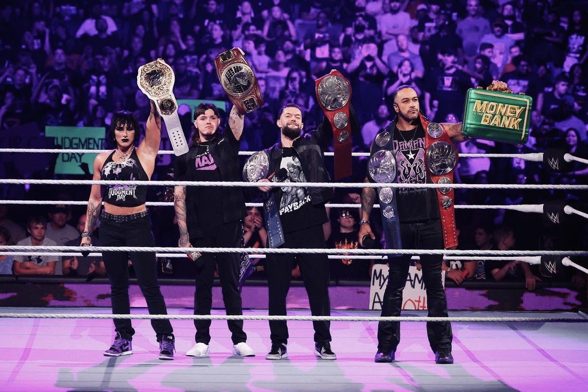 The most dominant faction in all of WWE. We run it, we rule it. 👹⚖️