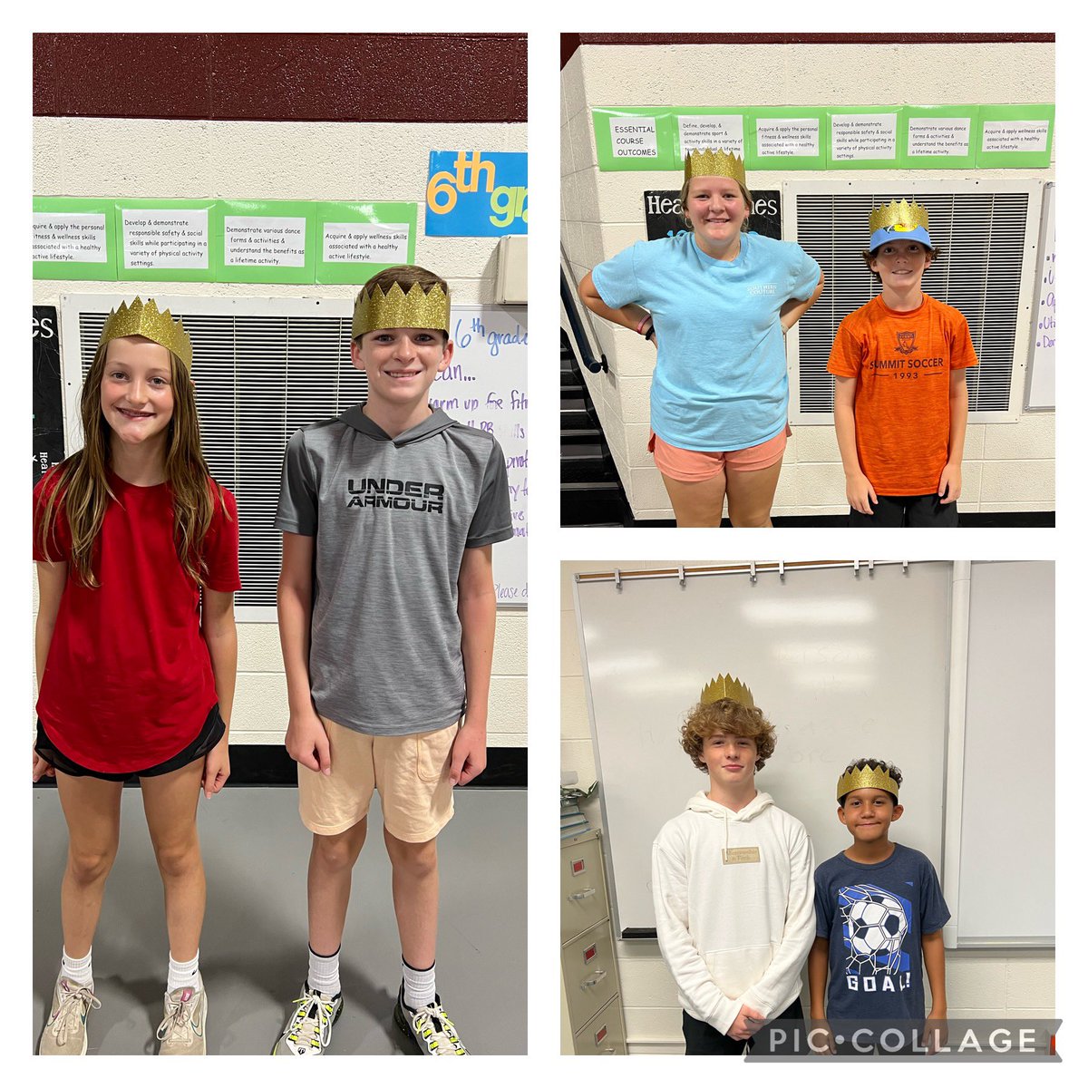 CoachKFischer's tweet image. Crown of the PE Class for August!👑 way to start off the new school year in PE, Ella, Truman, Korbin, Kendra, Will, Paige, Emma, Gwen, Aiden, Xavier, Kevin, &amp;amp; Lucy! 🏀 #RSMSrocks #mycrew