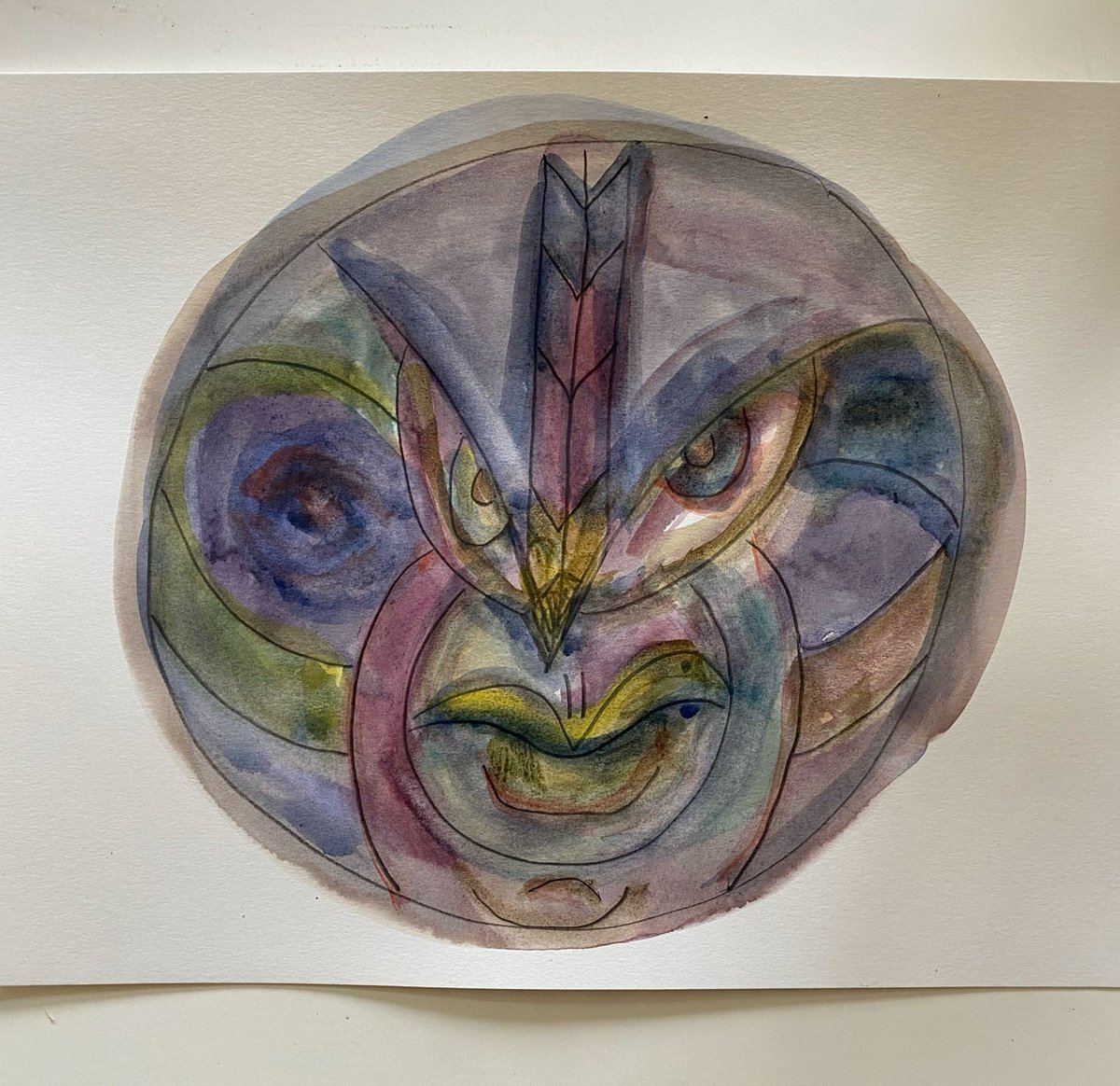 DickCrispo's tweet image. Cold pressed watercolor paper adds an organic touch to my paintings. The subtle imperfections in the texture give my artwork a raw and authentic feel. #OrganicArt #RawBeauty #AuthenticExpression