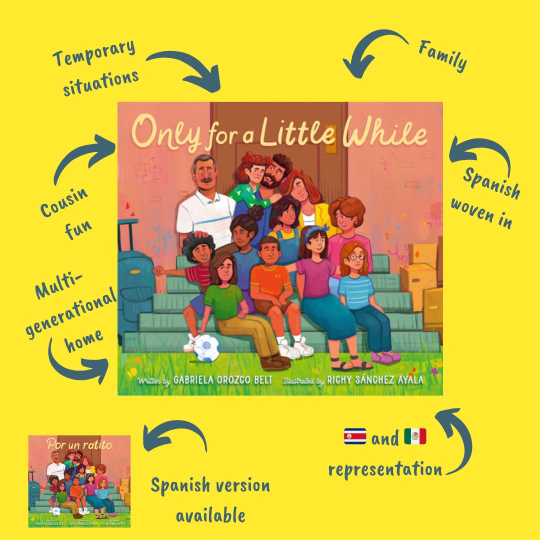 It’s #NationalReadABookDay add this to your shelf and you’ll be ready for #HispanicHeritageMonth as well! 

#ReadABookDay #kidlit #PictureBooks #librarians #teachers #CostaRica #Mexico