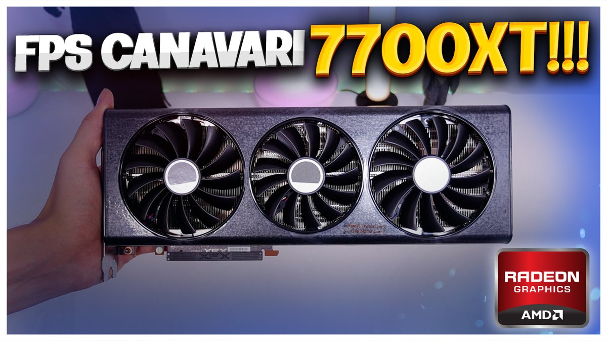 YENİ AMD EKRAN KARTI XFX 7700XT NASIL? HYPR-RX Oyun Denedim FPS Arttı?! Video: youtu.be/bSKYy99kTxY
.

#amd #xfx #rdna3 #7700xt #7800xt #inceleme #videoinceleme #teknoloji #frekans #frekanstv  @AMD