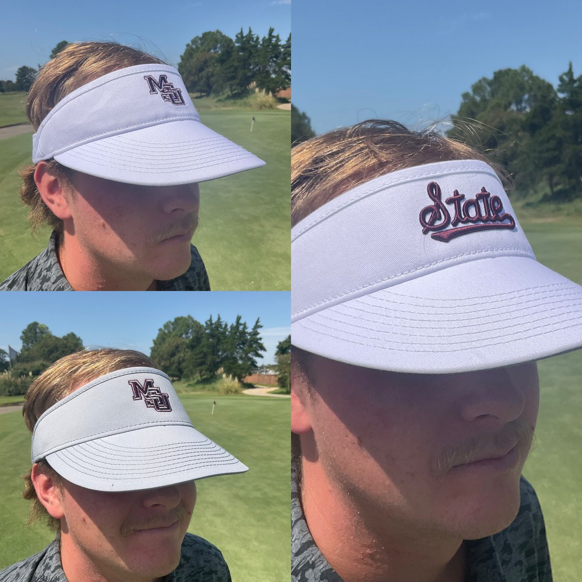 New Interlocking MSU hats and visors from @aheadusa available in-store and online! 

Golfshop.msstate.edu