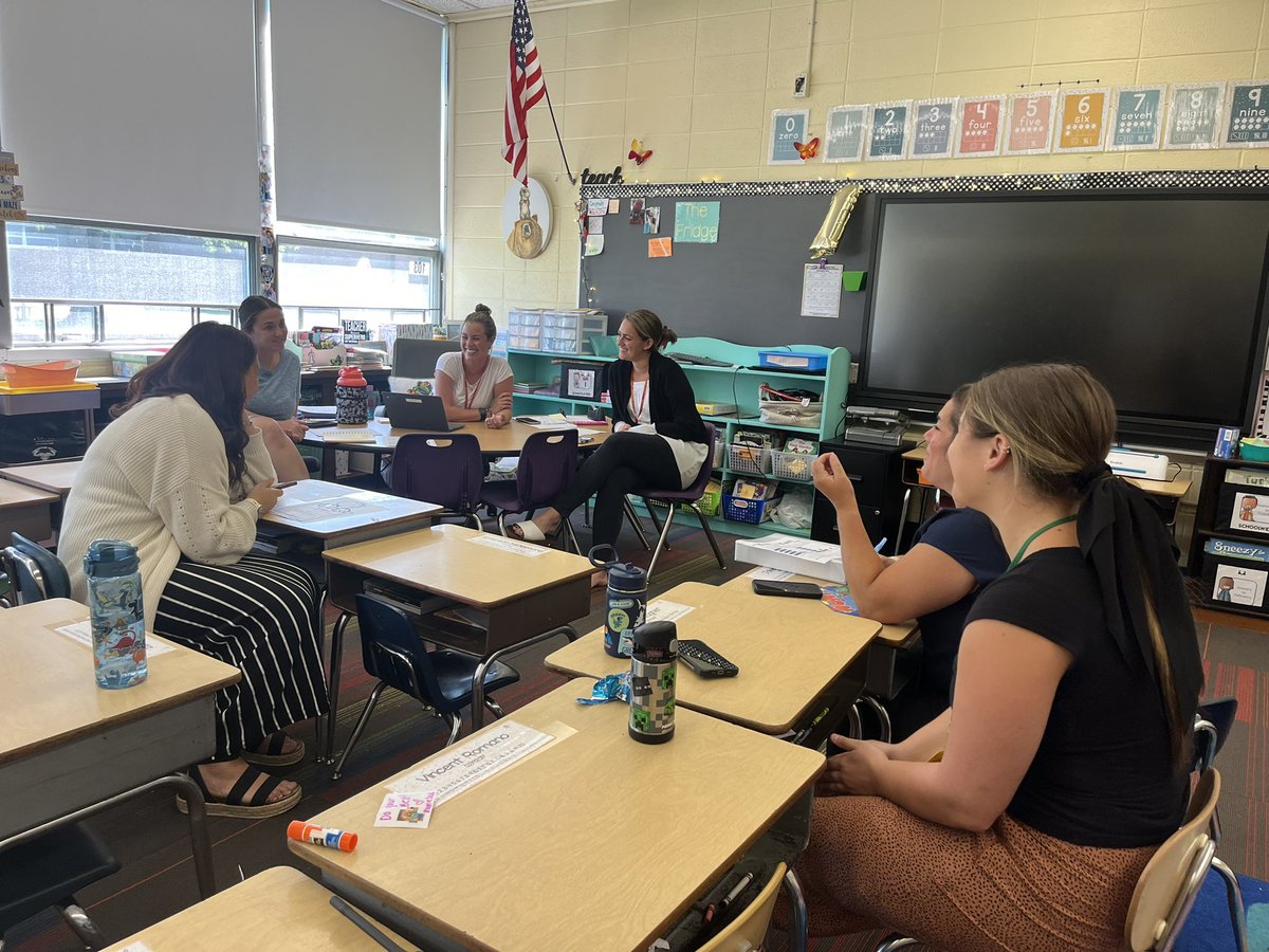 Melissa.Kolenski (@melandyk) on Twitter photo First grade teachers in Professional Learning Communities discussing Back to School Night <a href="/MtView07836/">Mountain View School</a> <a href="/MountOliveTSD/">Mount Olive Township School District</a> First grade teachers in Professional Learning Communities discussing Back to School Night <a href="/MtView07836/">Mountain View School</a> <a href="/MountOliveTSD/">Mount Olive Township School District</a>