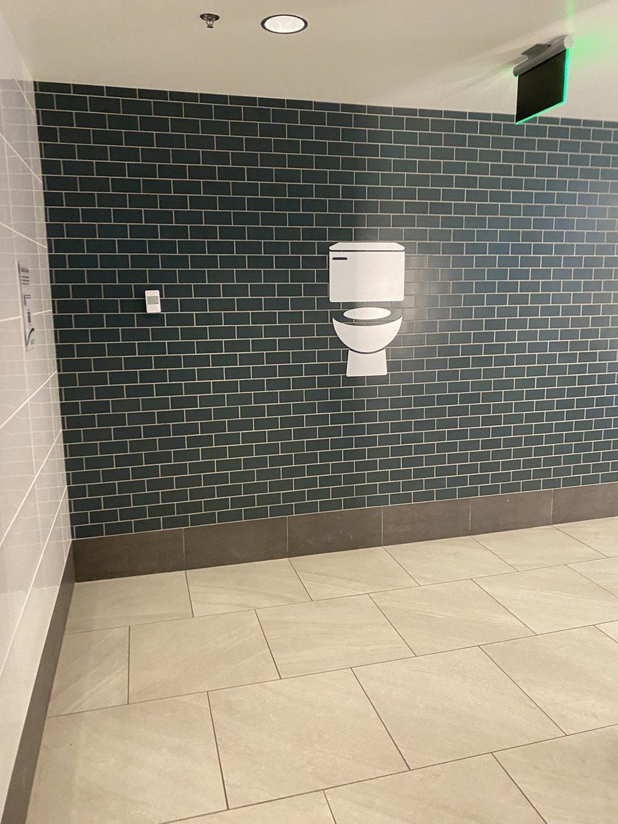 LiemSnyder's tweet image. Seattle-Tacoma International Airport doing it right. Showing that large scale private all-gender restrooms in a big public space is feasible and doesn’t cause the apocalypse. Such a relief to not have to bathroom hunt and to have the same line as everyone else. #flySEA