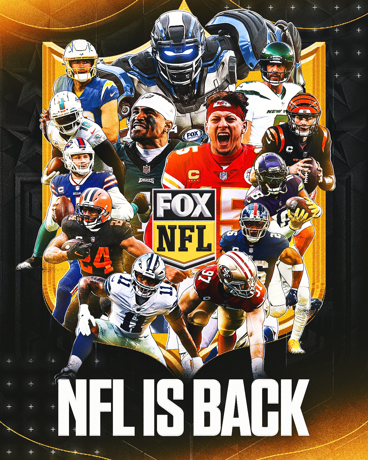 FOX Sports: NFL on X: 'The long wait is finally over. Tonight, the NFL is  officially BACK! 